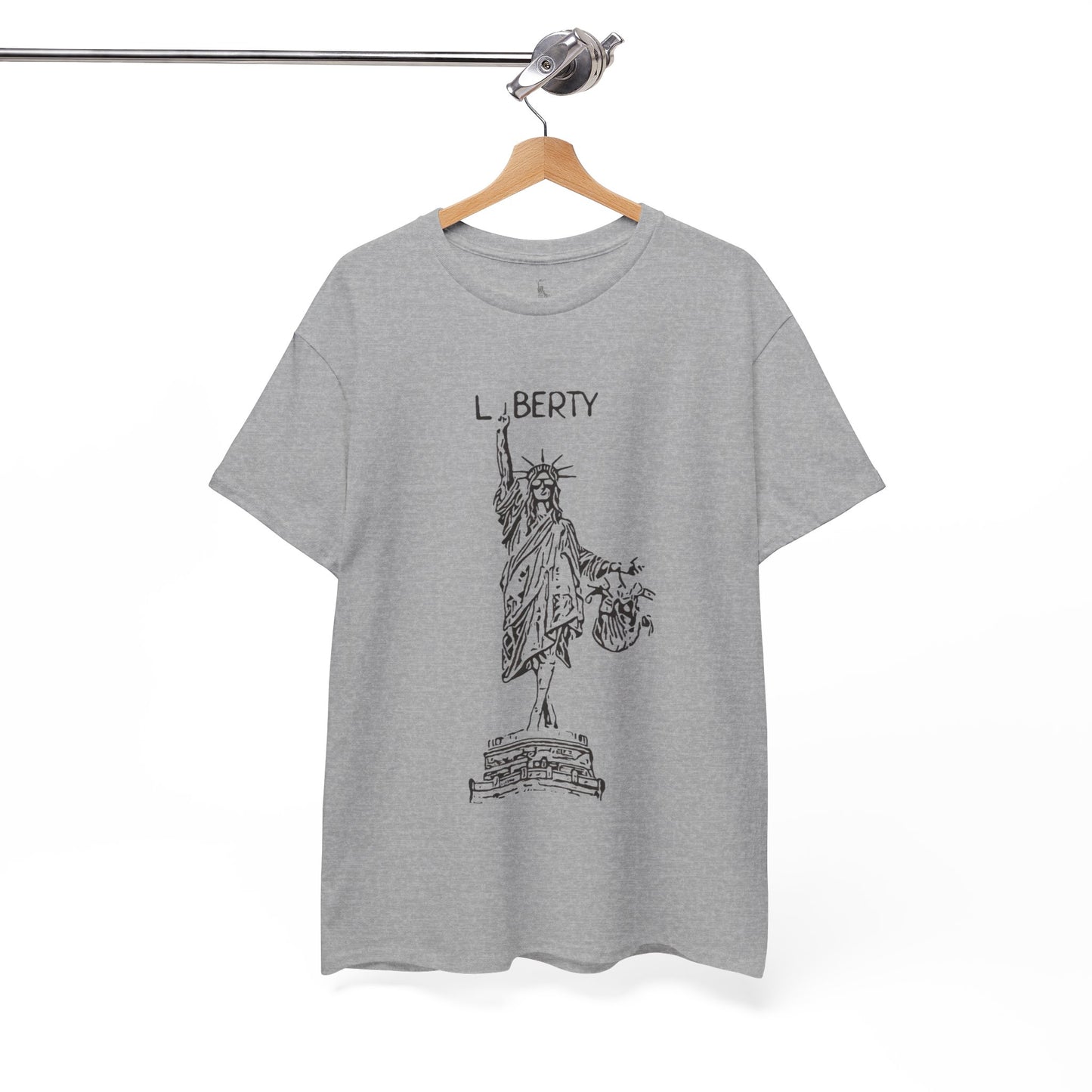 T-Shirt Statue of Liberty Unisex Cotton Tee by Mariu del Campo.