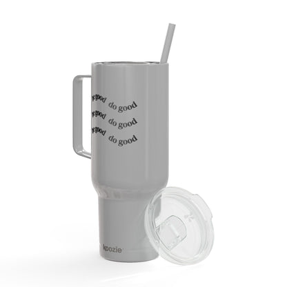 Insulated Tumbler 40oz with Engraved Be Good Do Good by Mariu del Campo.
