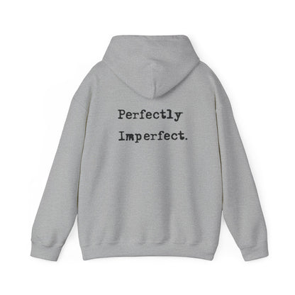 Hoodie Unisex Heavy Blend Perfect Imperfect — by Mariu del Campo