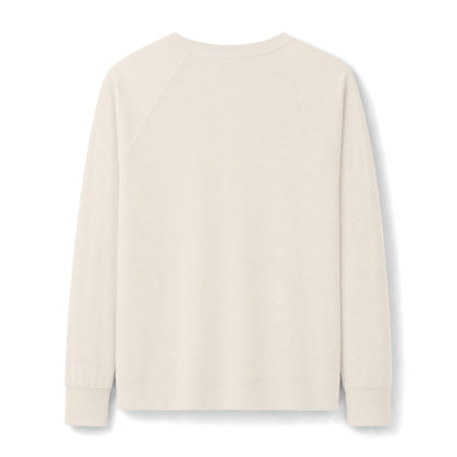 Sweatshirt Women's Featherweight French Terry Long Sleeve Crewneck — by Mariu del Campo