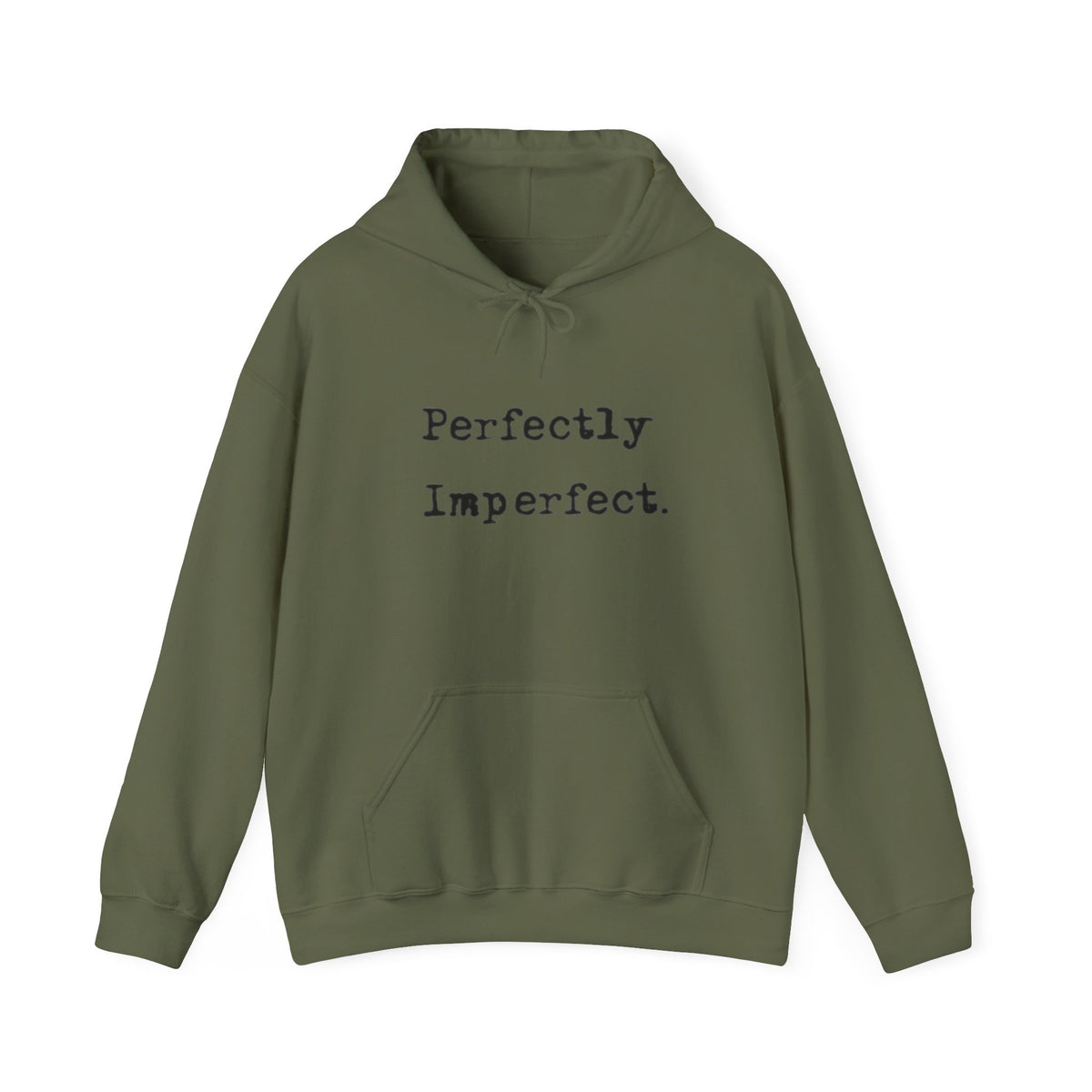 Hoodie Unisex Heavy Blend Perfect Imperfect — by Mariu del Campo