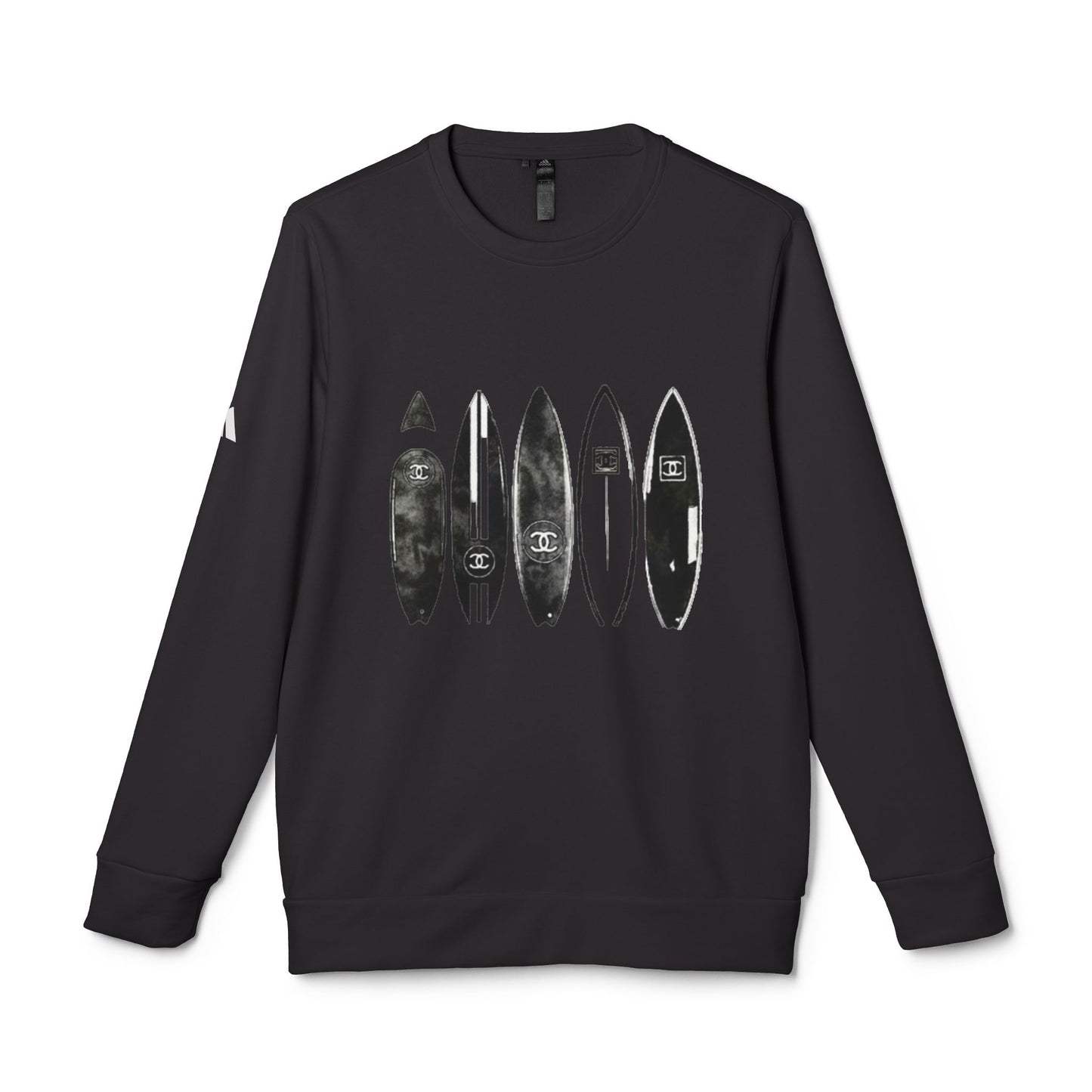 adidas® Unisex Fleece Crewneck Surf — by Mariu del Campo