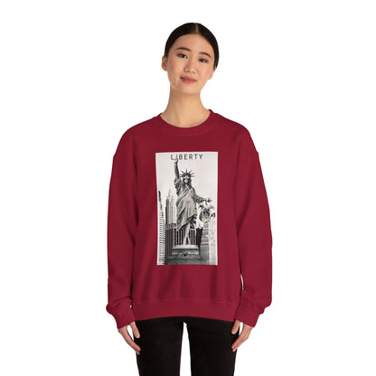 Sweatshirt Statue of Liberty Unisex by Mariu del Campo.