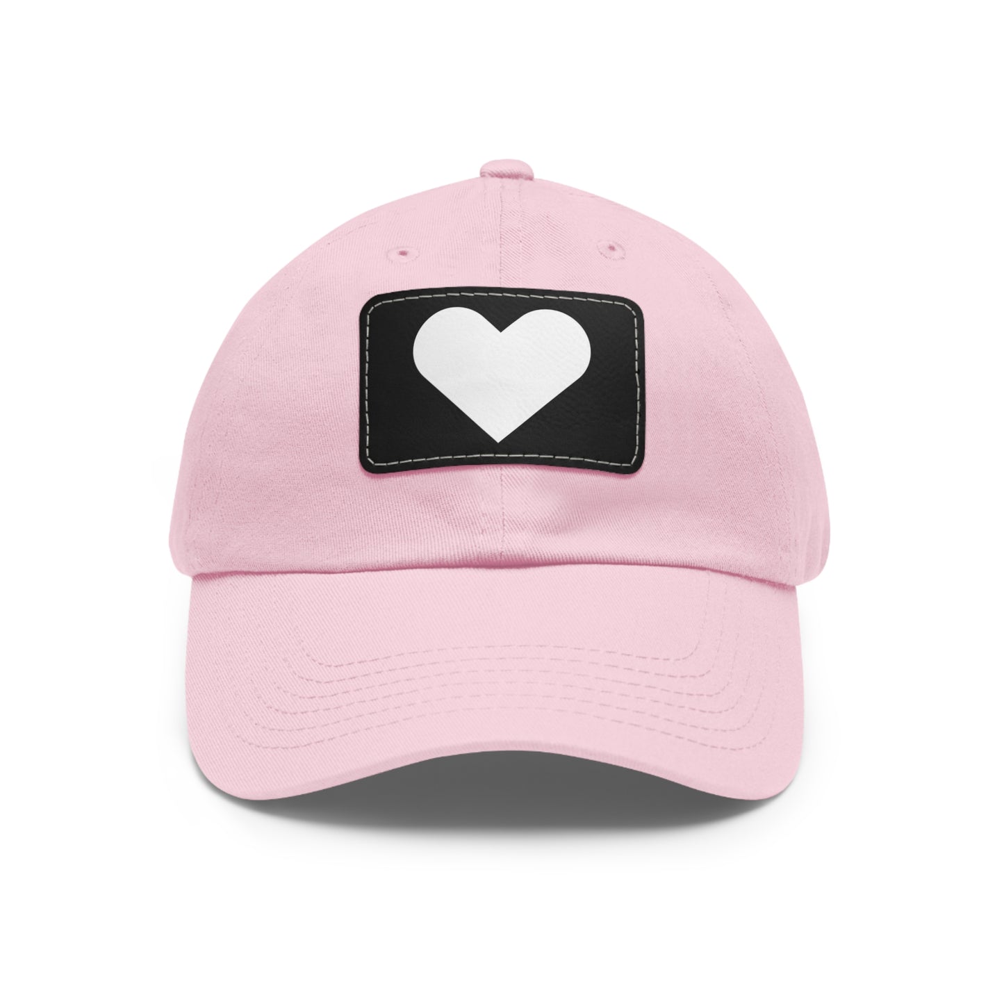 Hat with Leather Patch (Rectangle) love by Mariu del Campo.