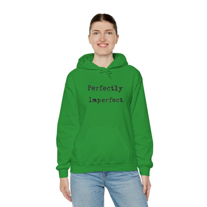 Hoodie Unisex Heavy Blend Perfect Imperfect — by Mariu del Campo