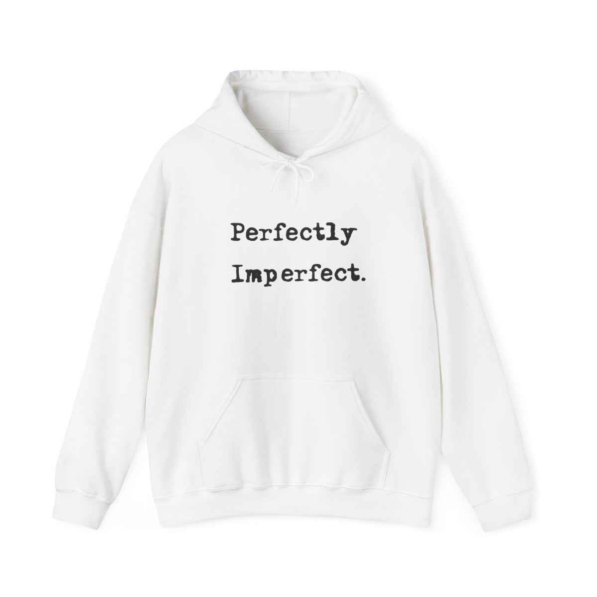 Hoodie Unisex Heavy Blend Perfect Imperfect — by Mariu del Campo