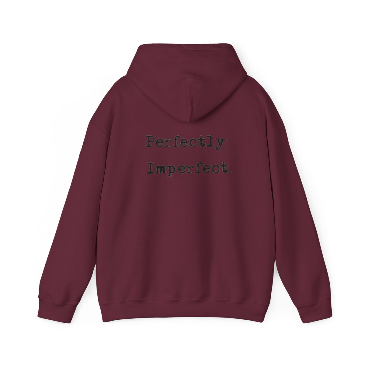 Hoodie Unisex Heavy Blend Perfect Imperfect — by Mariu del Campo