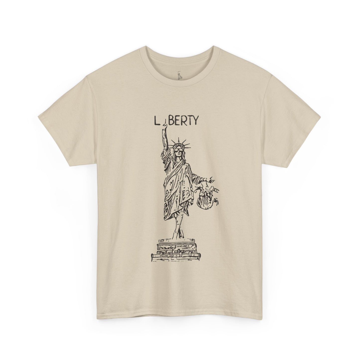 T-Shirt Statue of Liberty Unisex Cotton Tee by Mariu del Campo.