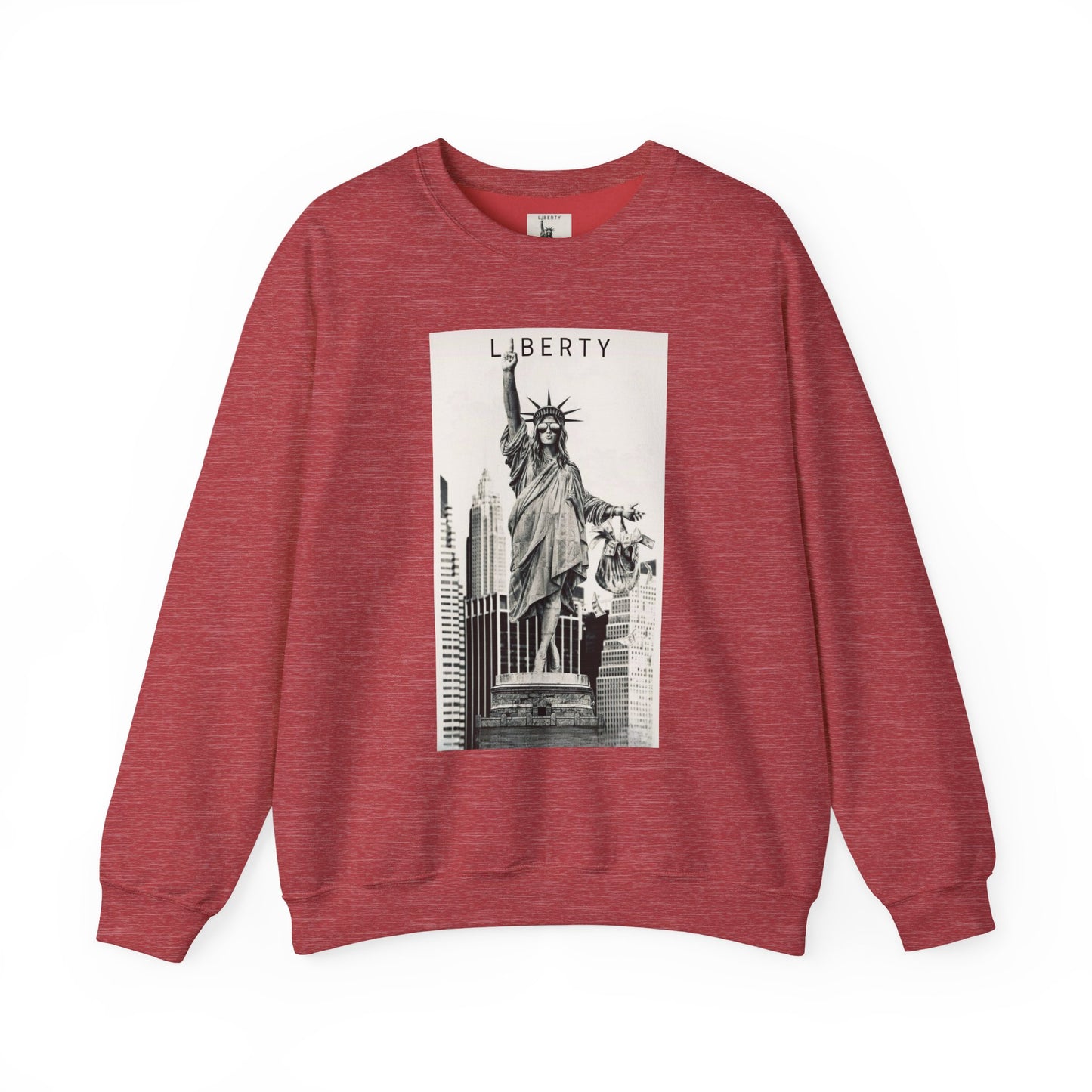 Sweatshirt Statue of Liberty Unisex by Mariu del Campo.