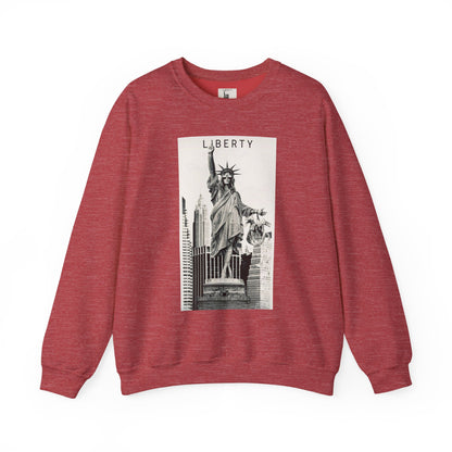 Sweatshirt Statue of Liberty Unisex by Mariu del Campo.