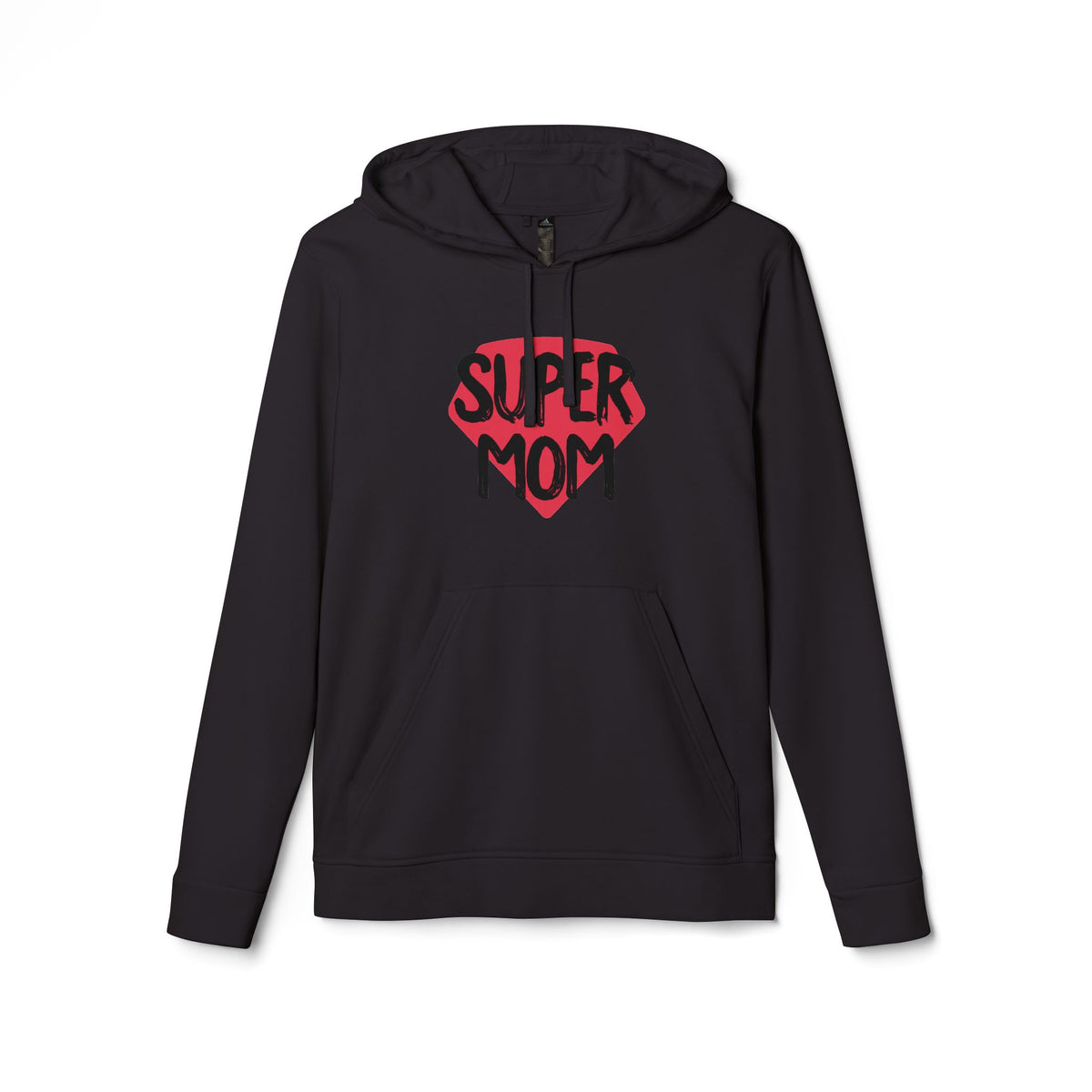 adidas® Unisex Fleece Hoodie Super Mom — by Mariu del Campo