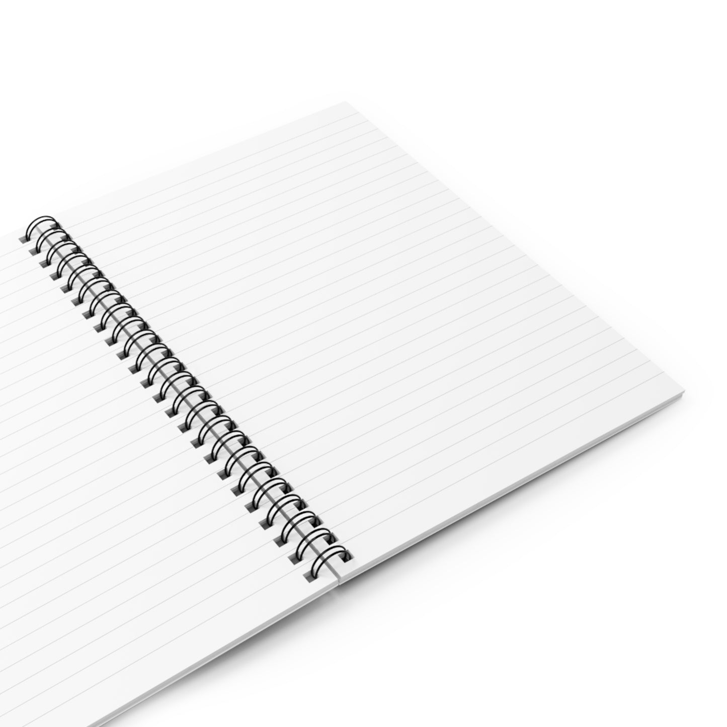 Notebook Spiral - Ruled Line World by Mariu del Campo.