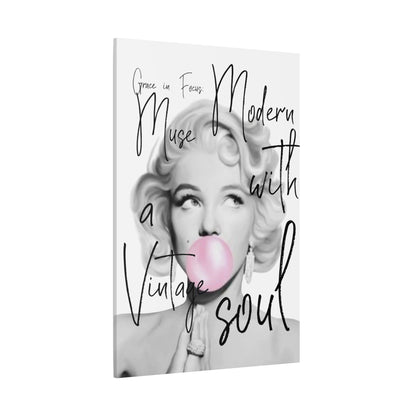 Canvas Marilyn Monroe by Mariu del Campo.