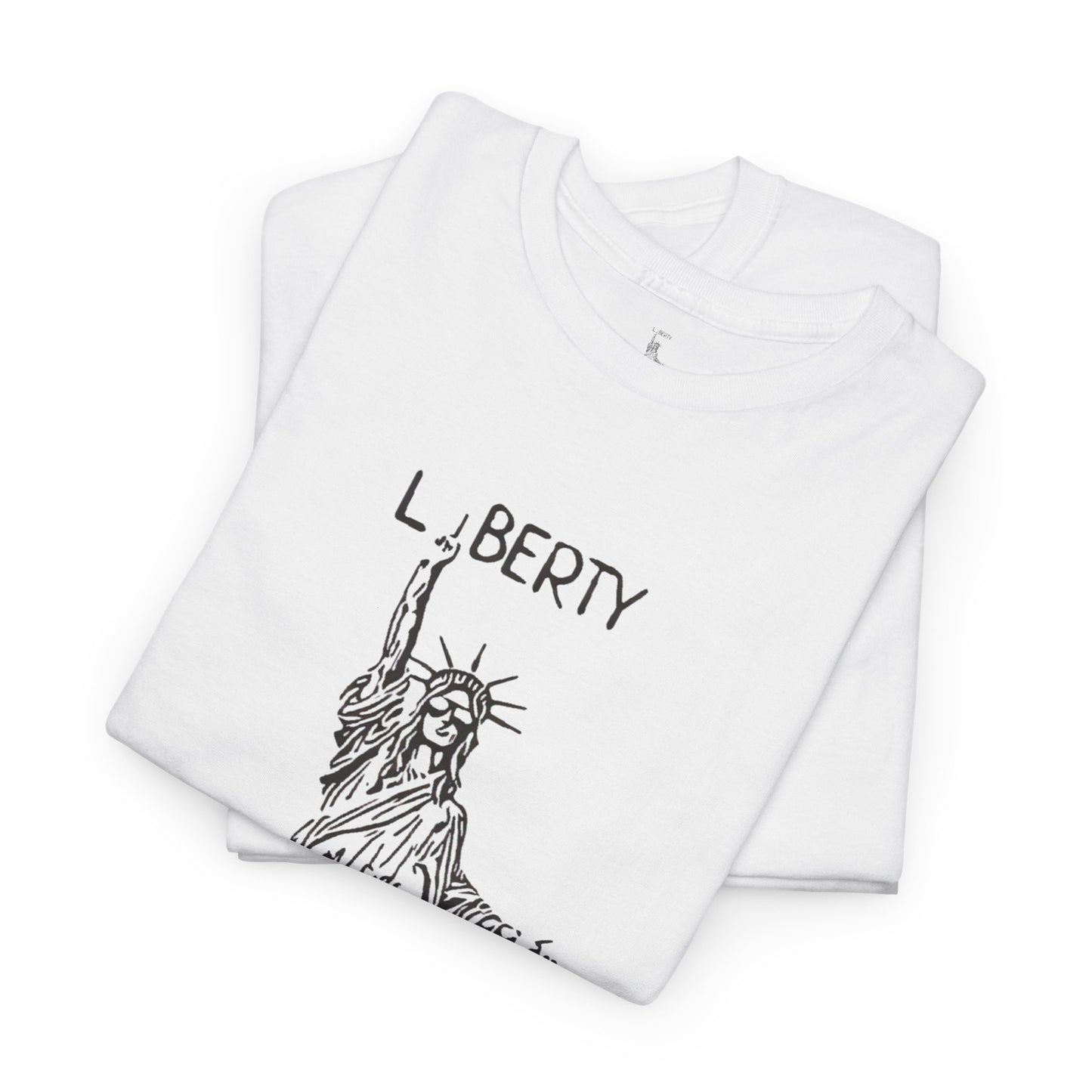 T-Shirt Statue of Liberty Unisex Cotton Tee by Mariu del Campo.