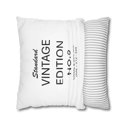 Pillowcase Square Poly Canvas standard by Mariu del Campo.
