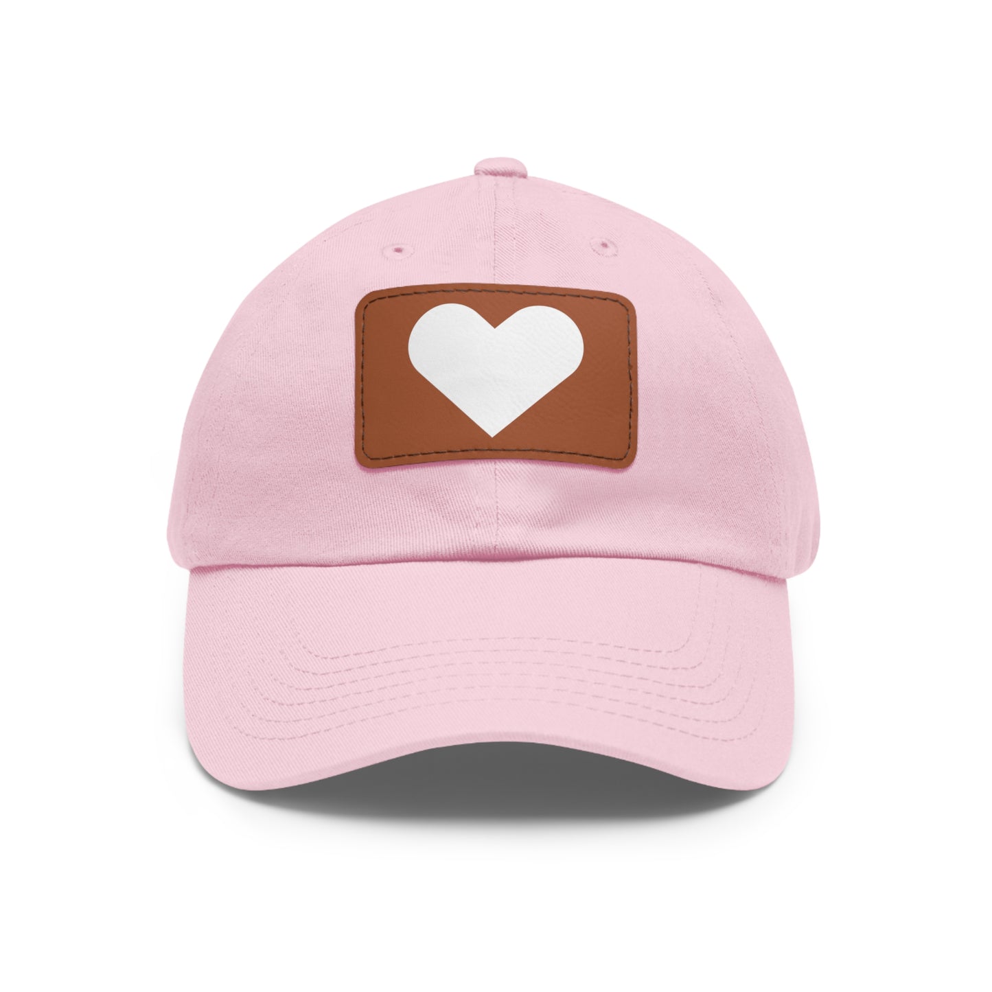 Hat with Leather Patch (Rectangle) love by Mariu del Campo.