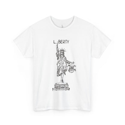 T-Shirt Statue of Liberty Unisex Cotton Tee by Mariu del Campo.