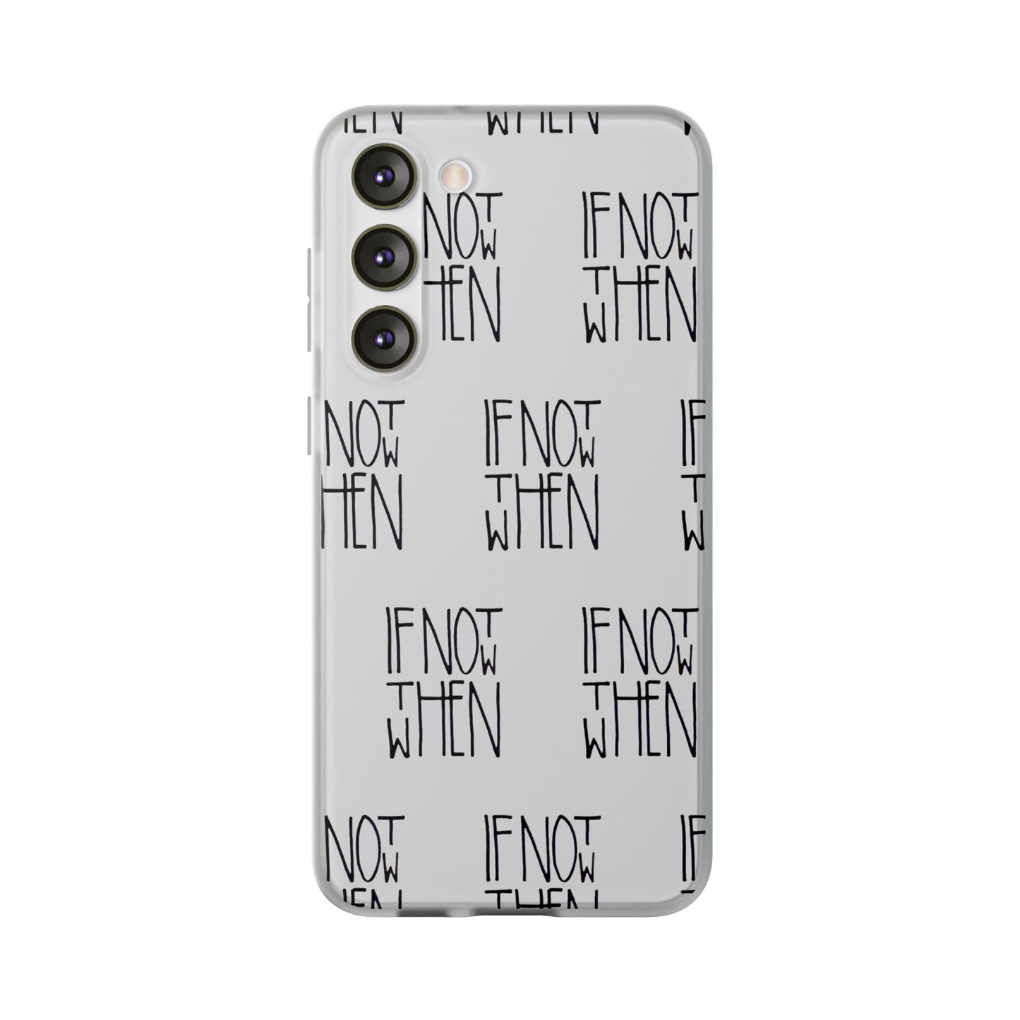 Cases Flexi if not when by Mariu del Campo.