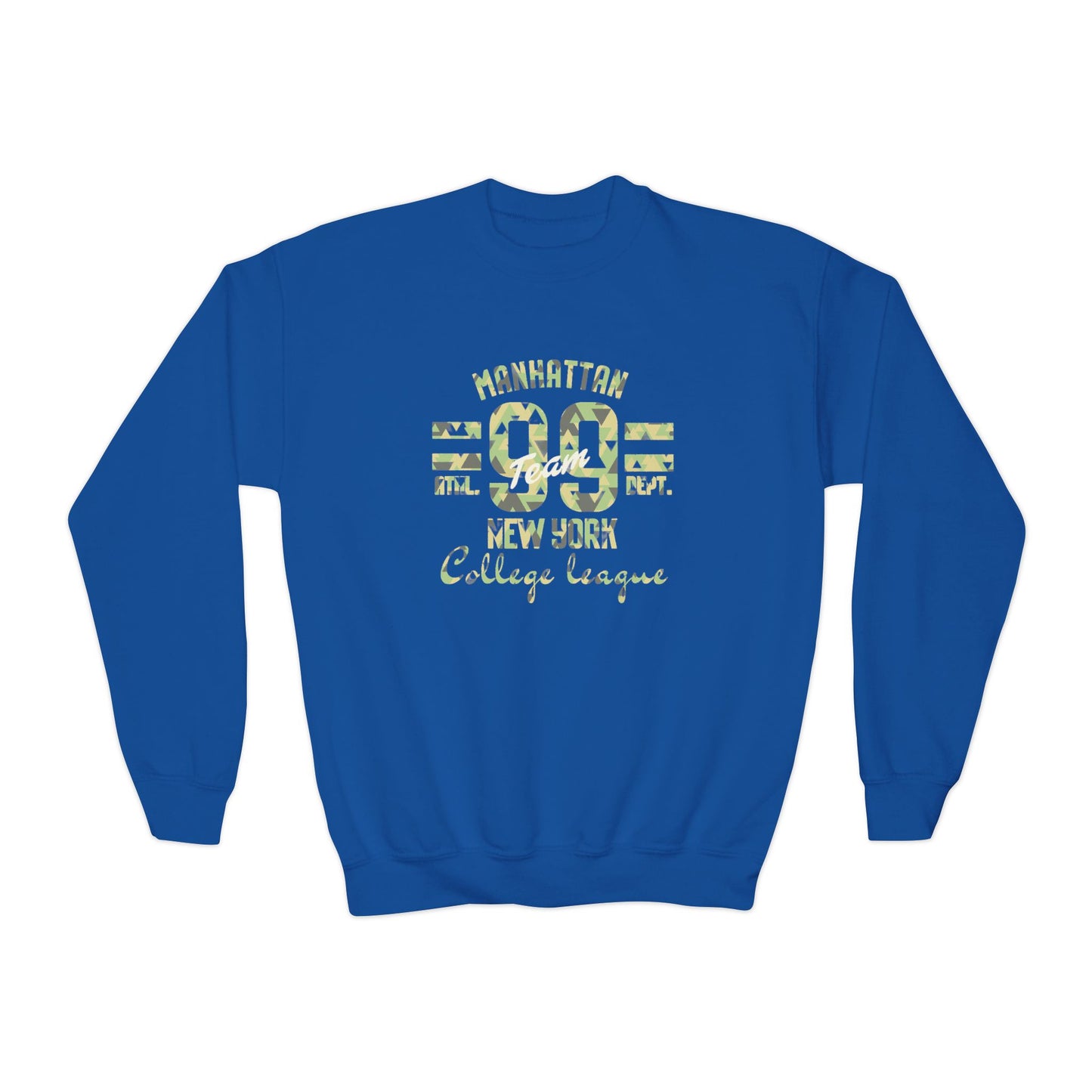 Sweatshirt Youth Crewneck Manhattan — Mariu del Campo