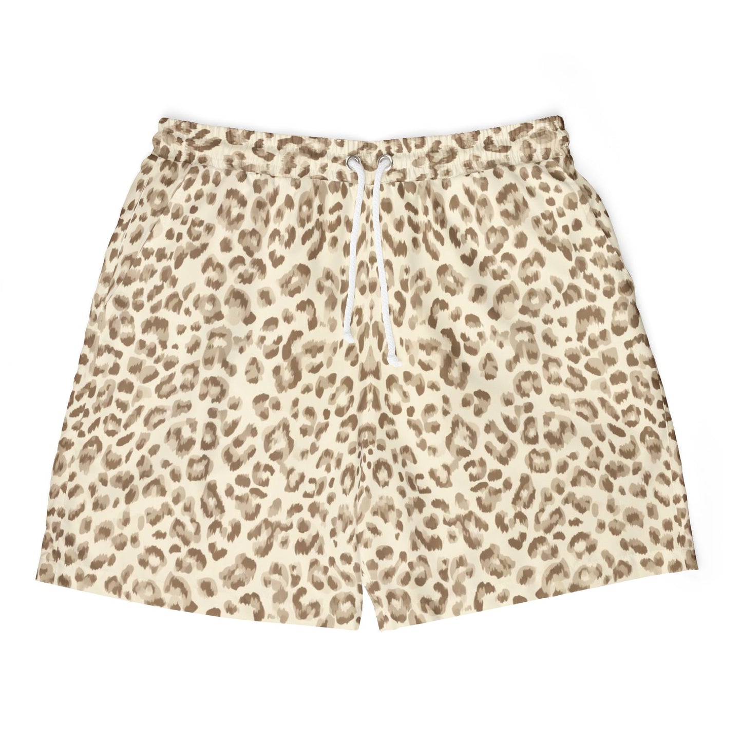 Swim Shorts Unisex Leopard Print by Mariu del Campo.