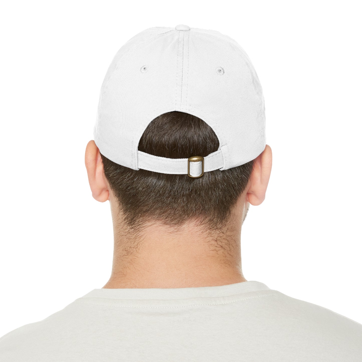 Hat with Leather Patch (Rectangle) love by Mariu del Campo.