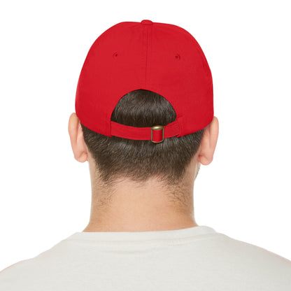 Hat with Leather Patch (Rectangle) love by Mariu del Campo.