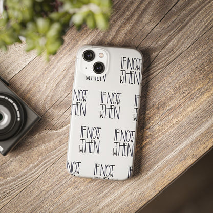 Cases Flexi if not when by Mariu del Campo.