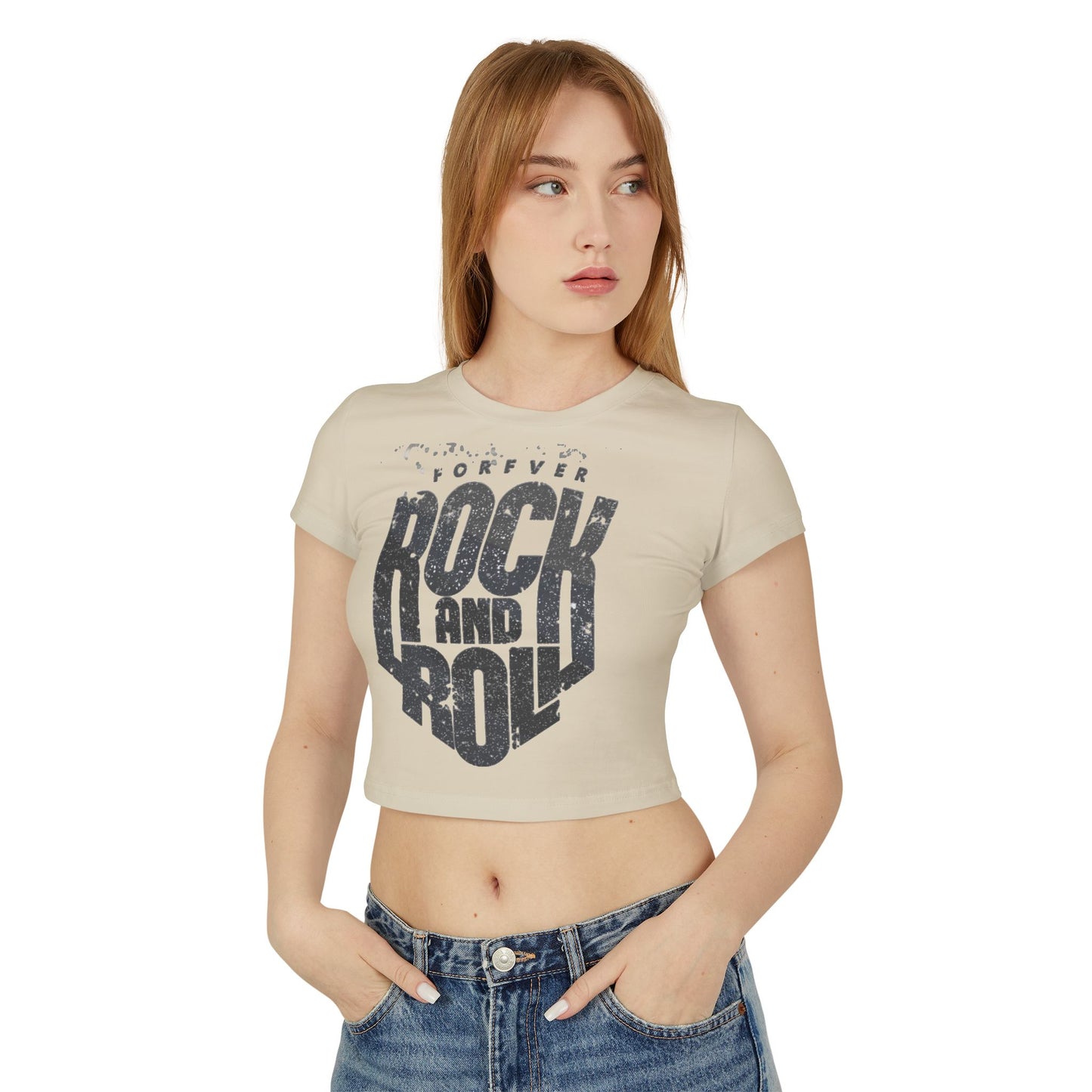 T-Shirt Women's Baby Rock & Roll by Mariu del Campo.