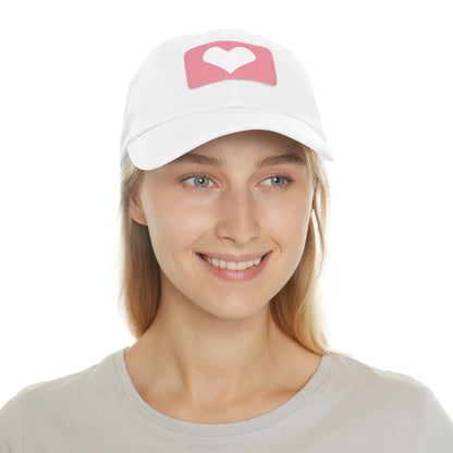 Hat with Leather Patch (Rectangle) love by Mariu del Campo.