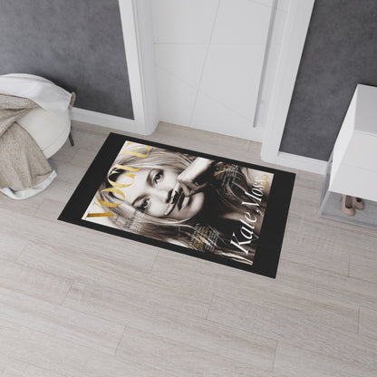 Floor Mat Kate Moss by Mariu del Campo.