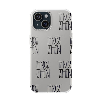 Cases Flexi if not when by Mariu del Campo.