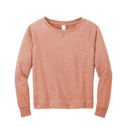 Sweatshirt Women's Featherweight French Terry Long Sleeve Crewneck — by Mariu del Campo