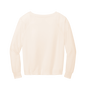Women's Featherweight French Terry Crewneck by Mariu del Campo — sleeve detail