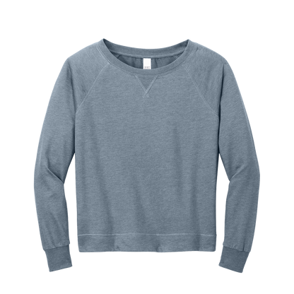 Sweatshirt Women's Featherweight French Terry Long Sleeve Crewneck — by Mariu del Campo