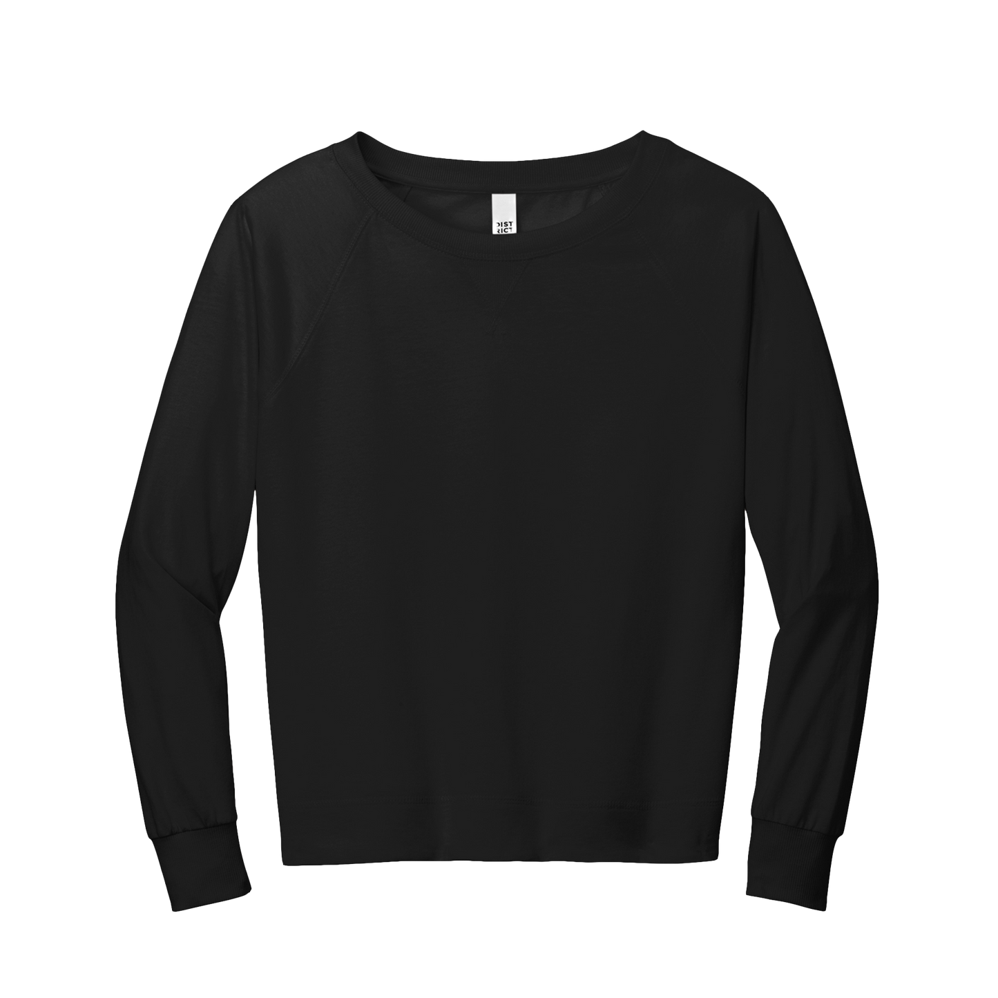 Women's Featherweight French Terry Crewneck by Mariu del Campo — flint blue option