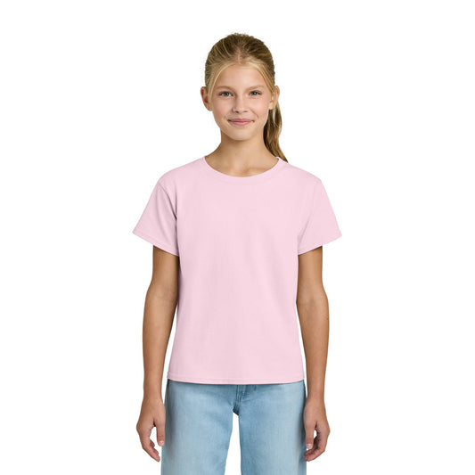 Youth Graphic Tee Minimalist Kids T-Shirt by Mariu del Campo — black XS front view