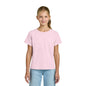 Youth Graphic Tee Minimalist Kids T-Shirt by Mariu del Campo — black XS front view