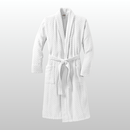 Robe Unisex Terry Shawl Surf Club by Mariu del Campo — L/XL size detail