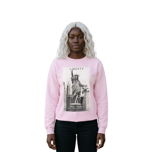 Sweatshirt Statue of Liberty Unisex — by Mariu del Campo