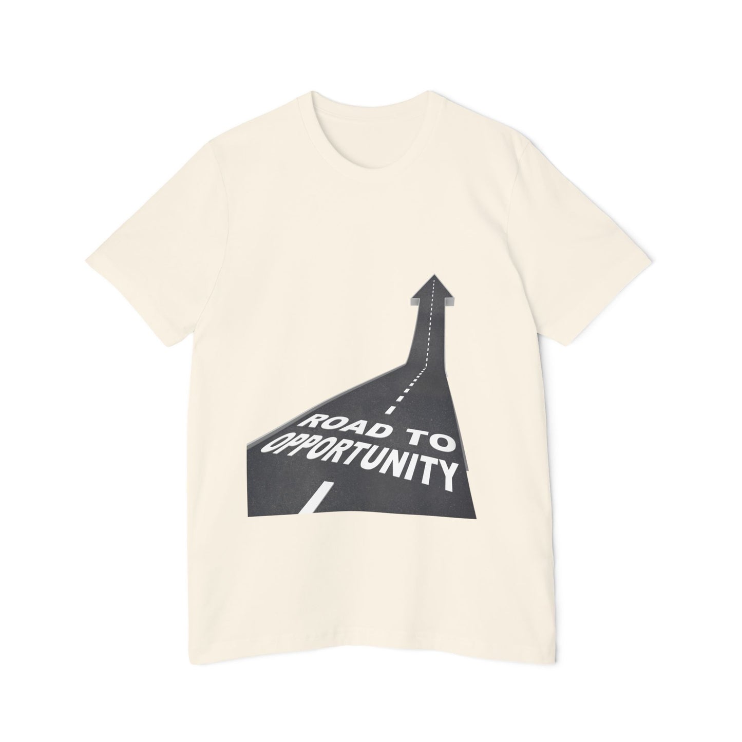 T-Shirt Unisex Road to Opportunity — Mariu del Campo