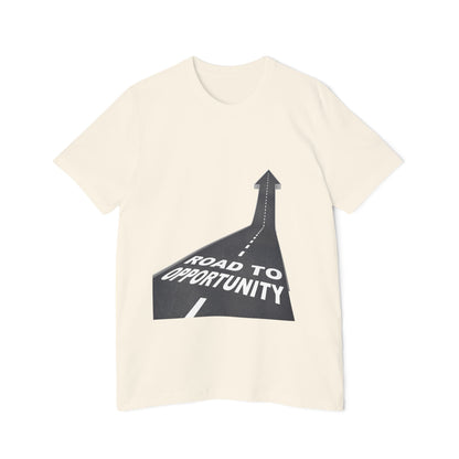 T-Shirt Unisex Road to Opportunity — Mariu del Campo
