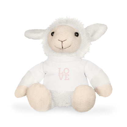 Toy Plush with T-Shirt love by Mariu del Campo.