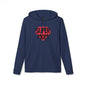 adidas® Unisex Fleece Hoodie Super Mom by Mariu del Campo.