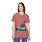 T-Shirt Unisex Road to Opportunity by Mariu del Campo — asphalt front view