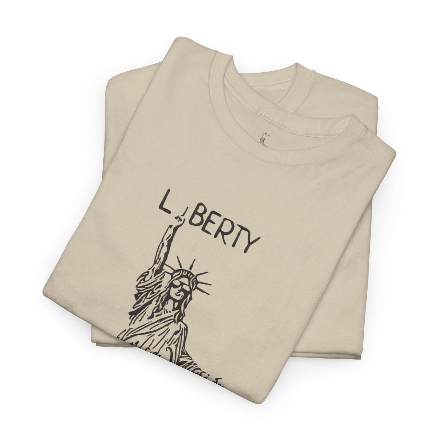 T-Shirt Statue of Liberty Unisex Cotton Tee by Mariu del Campo.