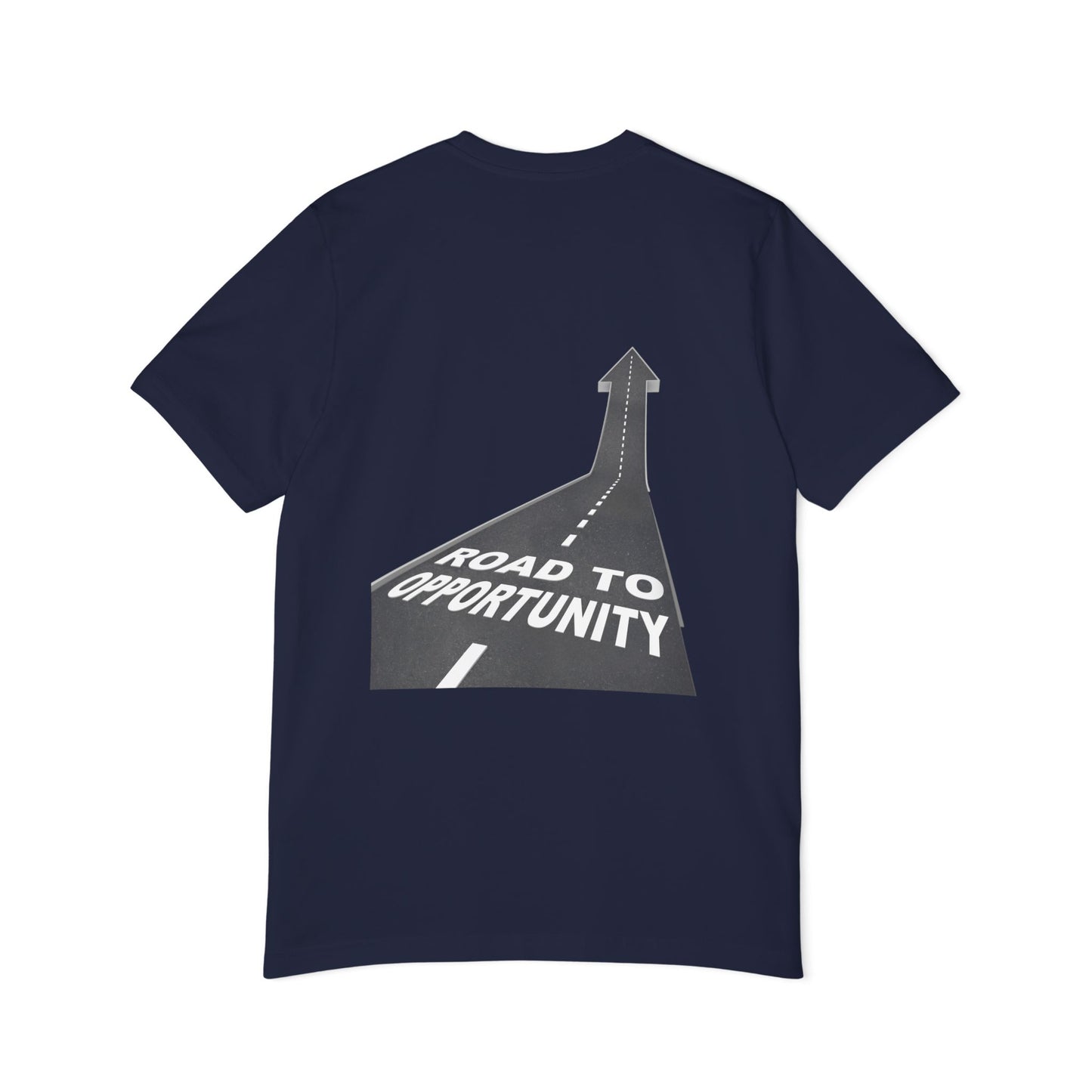 T-Shirt Unisex Road to Opportunity — Mariu del Campo