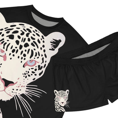 Pajama Women's Short Set Black by Mariu del Campo.