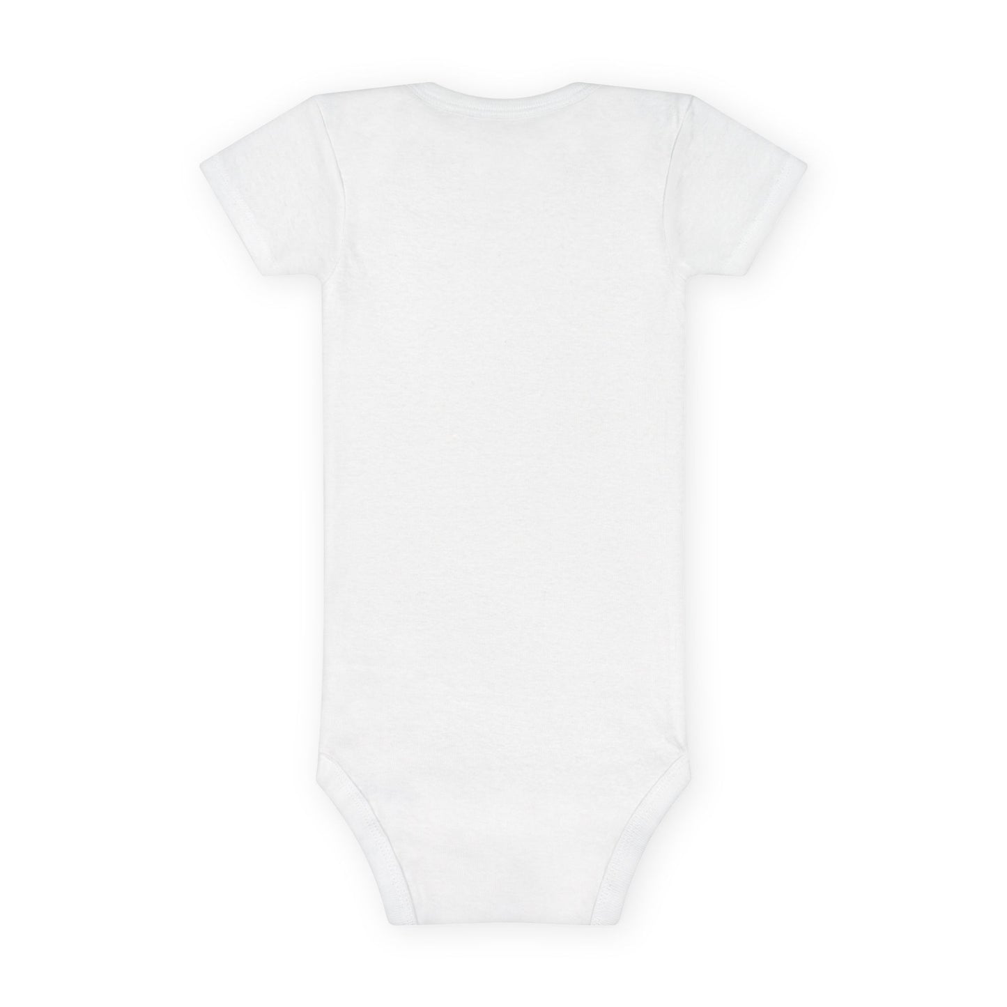 Baby Bodysuit Unisex Short Sleeve Stay Pawsitive — by Mariu del Campo