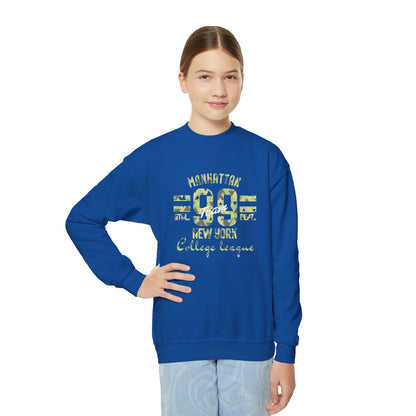 Sweatshirt Youth Crewneck Manhattan — Mariu del Campo