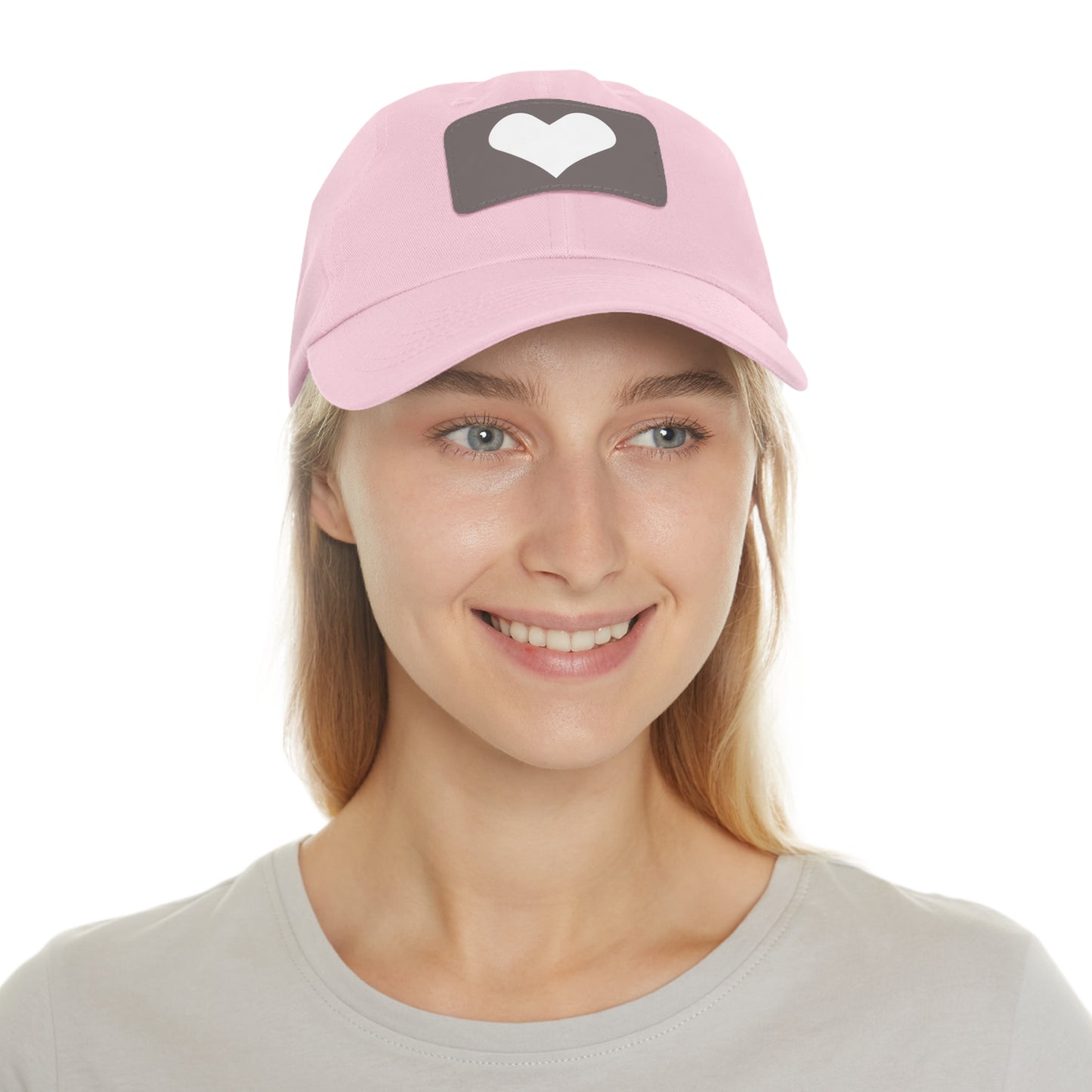Hat with Leather Patch (Rectangle) love by Mariu del Campo.